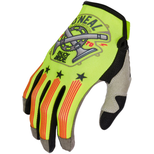 O'neal Mayhem handschuhe Pistons - Gelb