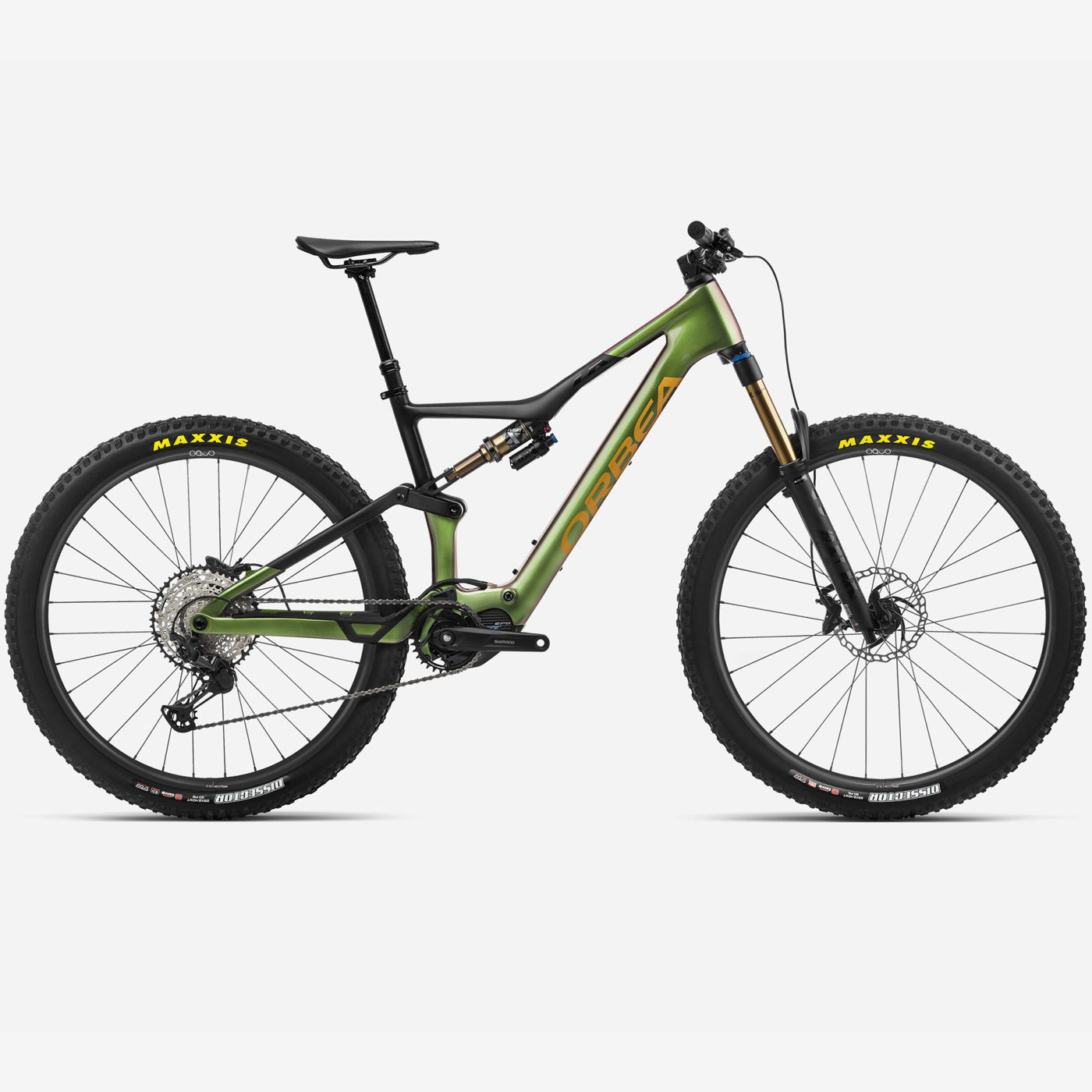 Orbea Rise M10 540 Wh - Green black