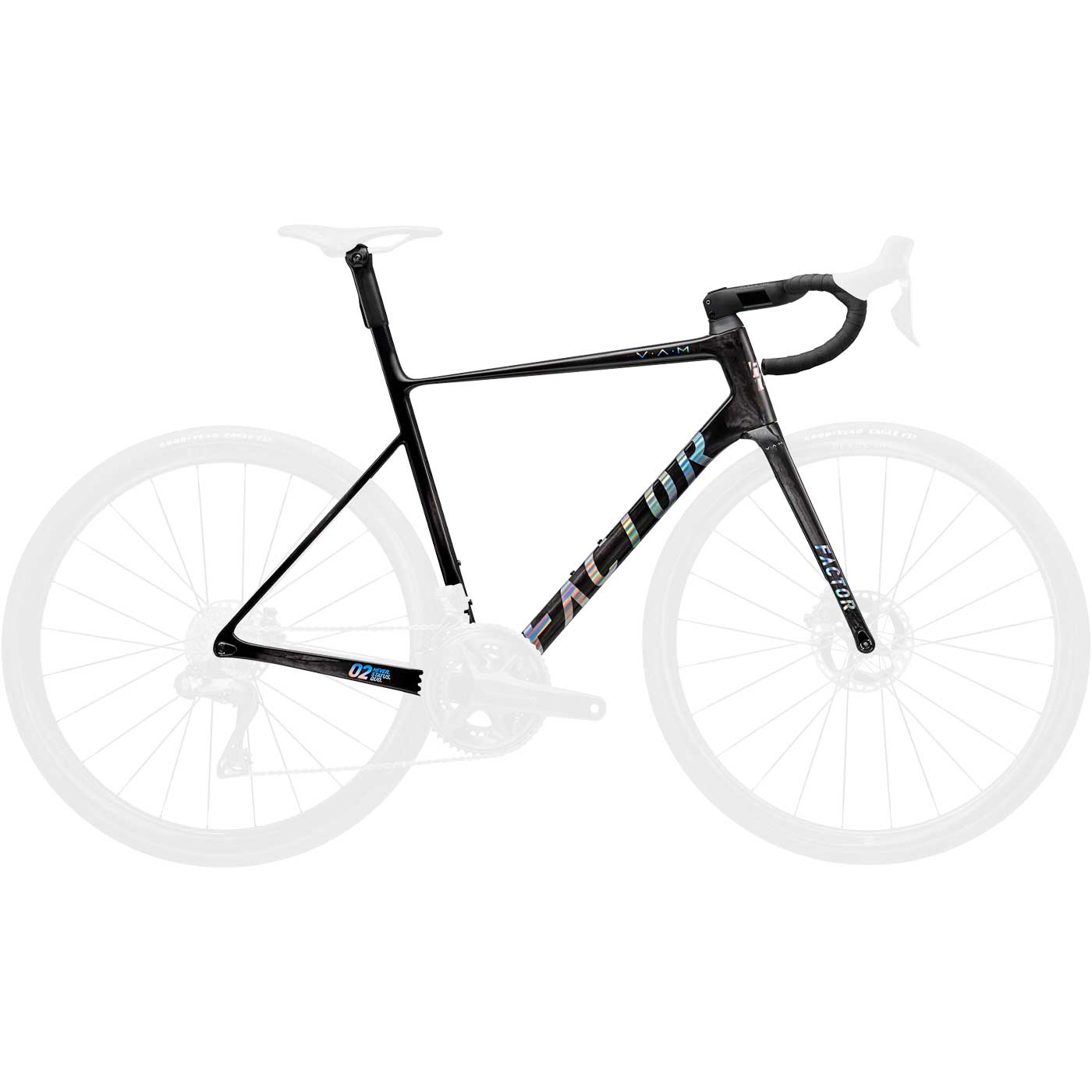 Factor O2 VAM Disc Premium Package Frame - Black