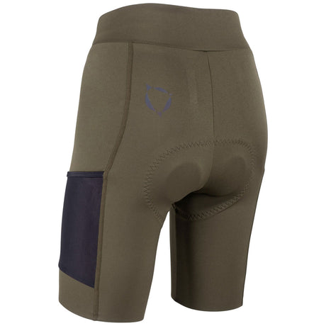 Pantaloncini donna Nalini Gravel - Verde - O