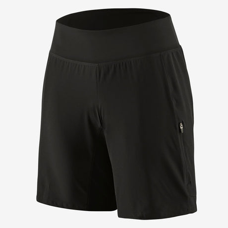Pantaloncini donna Patagonia Tyrolean Bike - Nero - Q