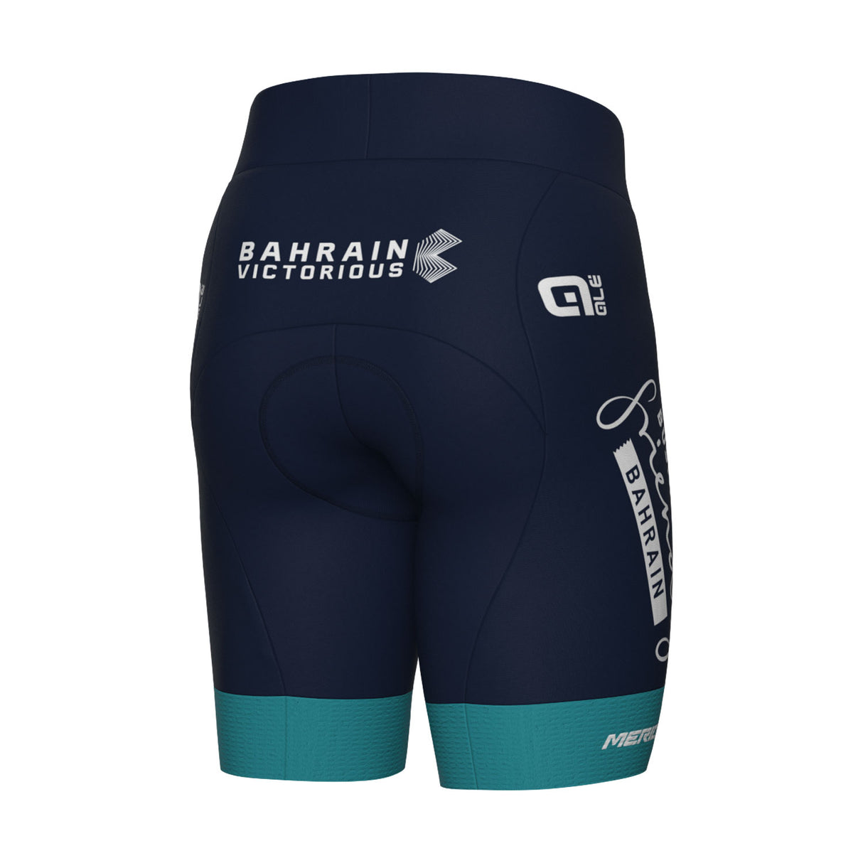 Pantaloncini Ale Bahrain Victorious 2025 - Bambino - E