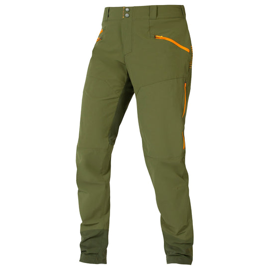 Endura SingleTrack Trouser 2 hose - Grun orange