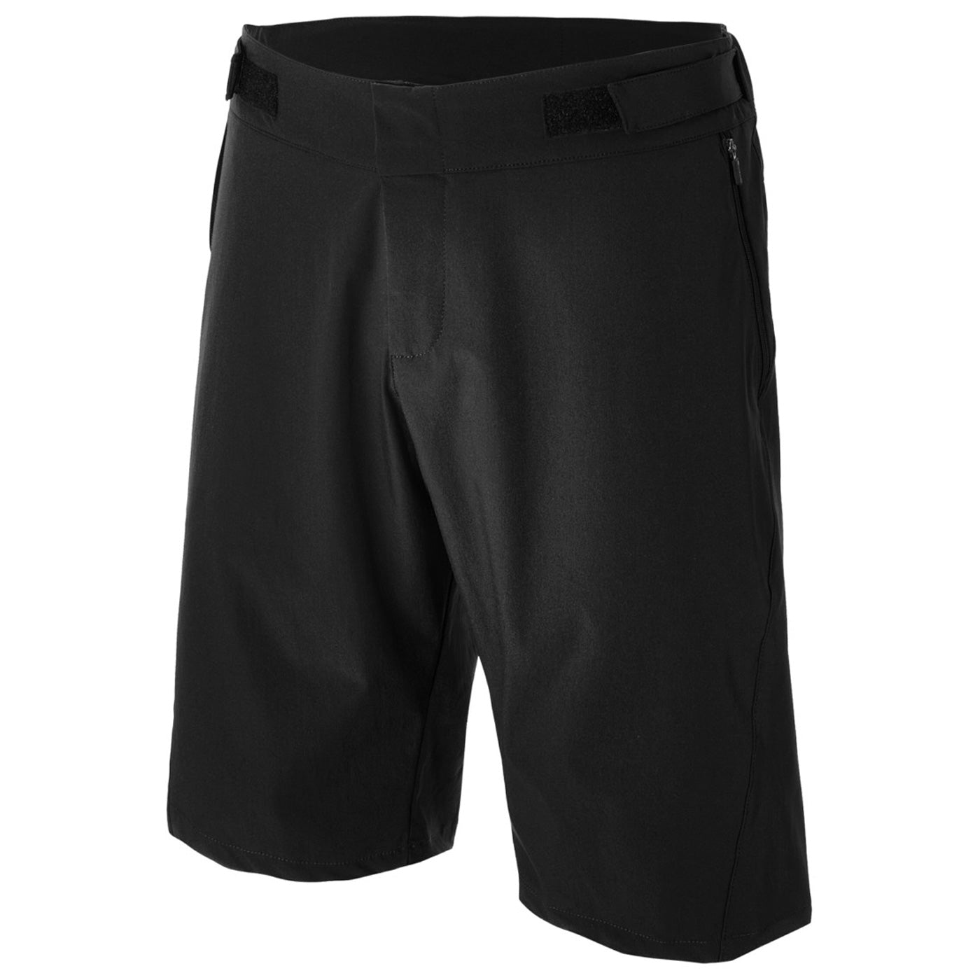 Pantaloncini Corti Elasticizzati Donna – Tinta Unita Per Palestra, Fitness, Danza E Tempo Libero – Nero, XX-Large