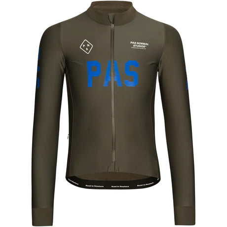 Maglia maniche lunghe Pas Normal Studios Mechanism Thermal - Verde scuro - M