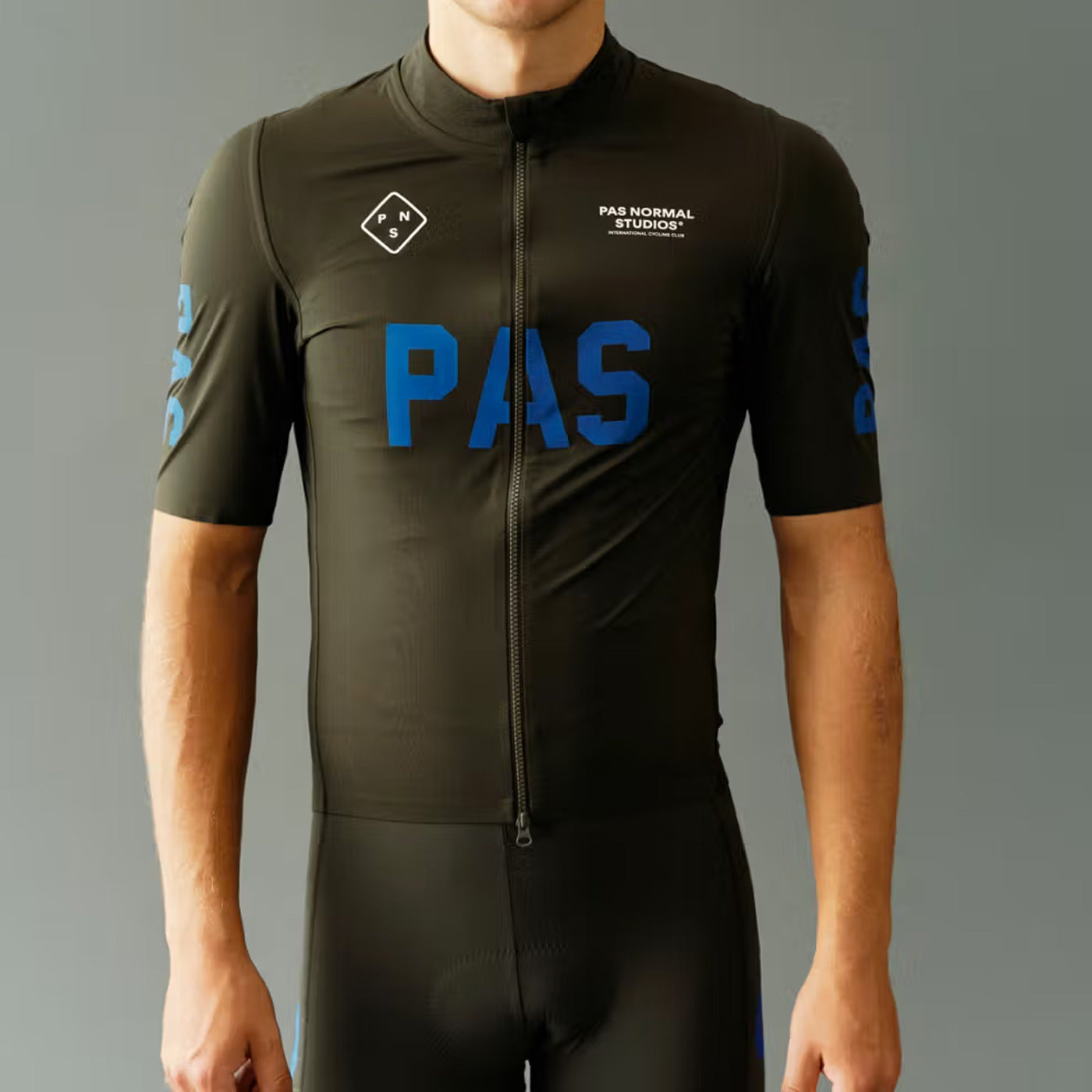Pas Normal Studios Mechanism Pro Rain Jersey - Dark Green