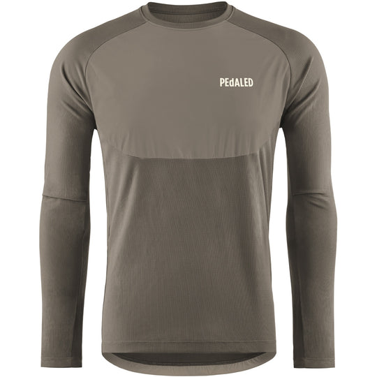Pedaled Yama Trail Power Dry long sleeve jersey - Grey
