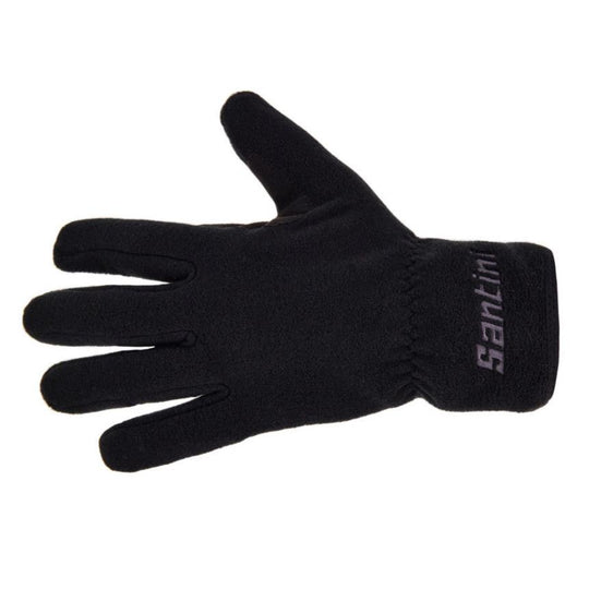 Santini Pile gloves - Black