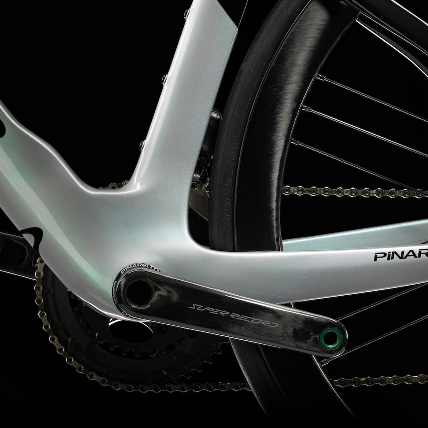 Pinarello Dogma F Super Record WLS Bora WTO 45 - Argento - M