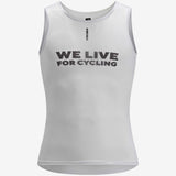 Maglia intima senza maniche Pinarello - Bianco - G