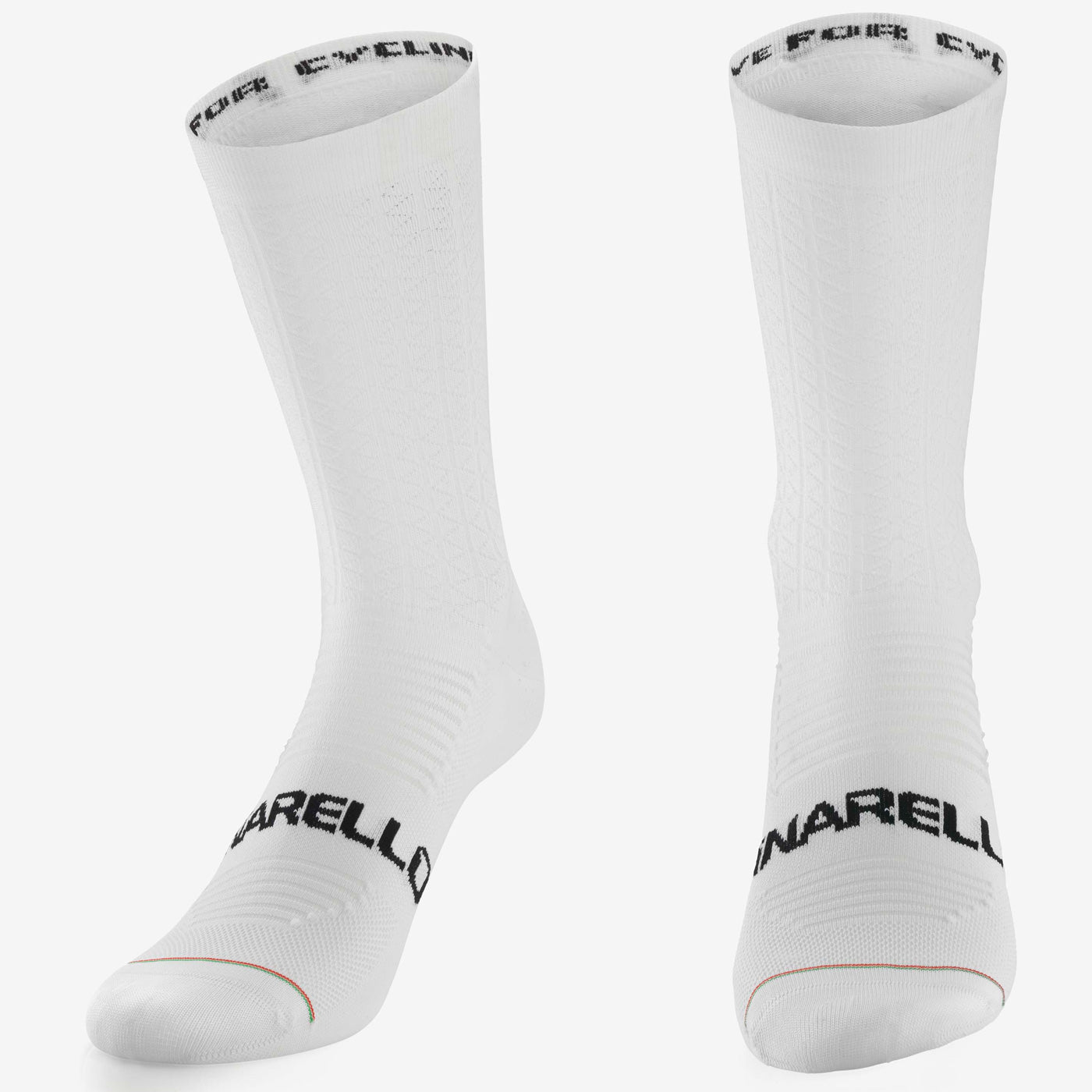 Chaussettes Hautes Mavic Essential - Blanc Et Jaune - Neuves Sous Emballage