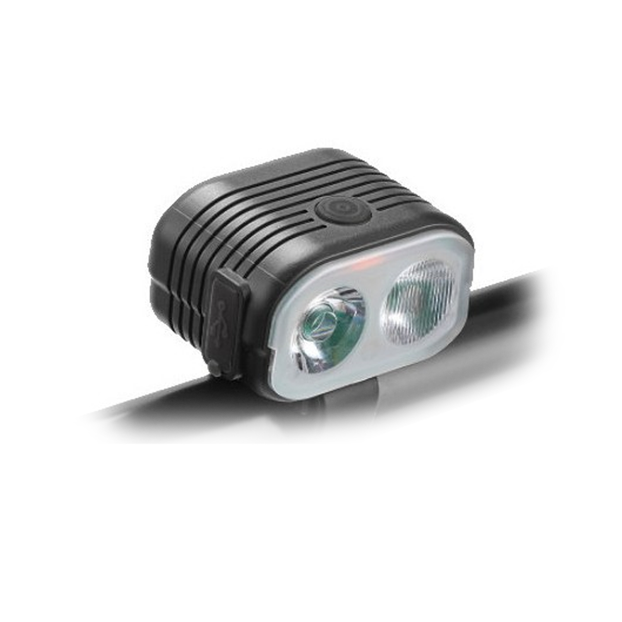 Timbre Pnk electrónico + luz de 150 lm - Negro