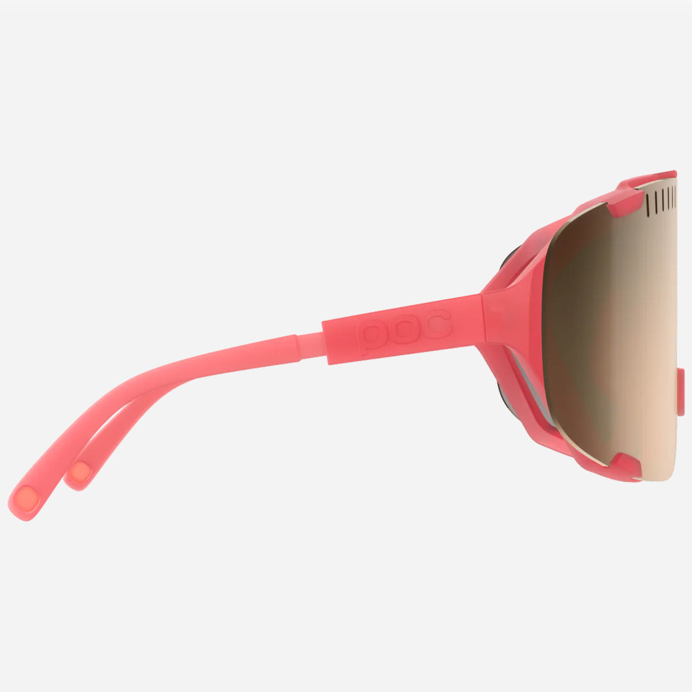 Occhiali Poc Devour - Ammolite Coral Brown/Silver Mirror - D