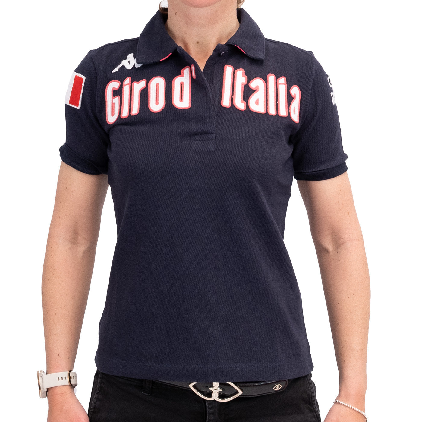 Polo donna Giro d'Italia Eroi - Blu