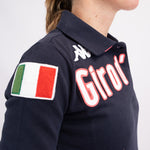 Giro d'Italia Eroi women polo shirt - Blue