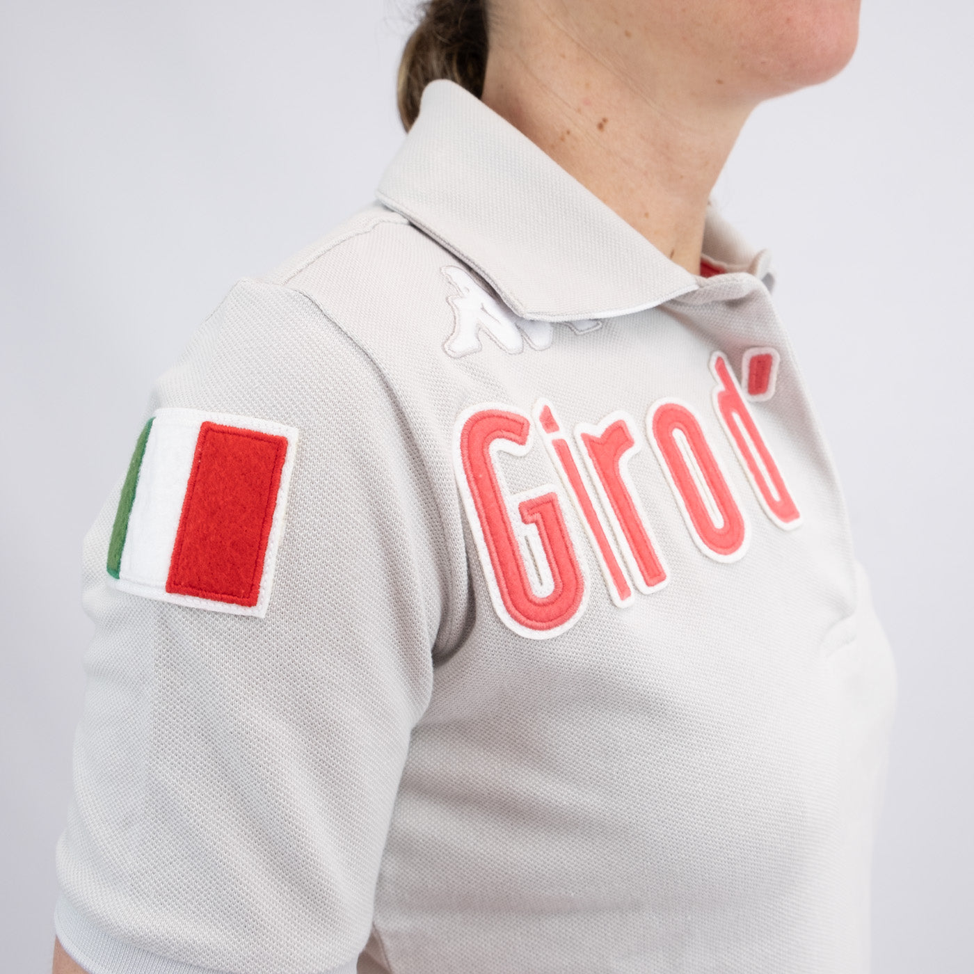 Polo donna Giro d'Italia Eroi - Grigio