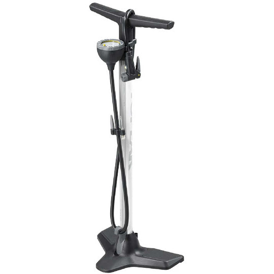 Pompe à air pour sol Topeak JoeBlow Race - Blanc