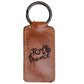 Porte-cles Eevye TDF - Marron