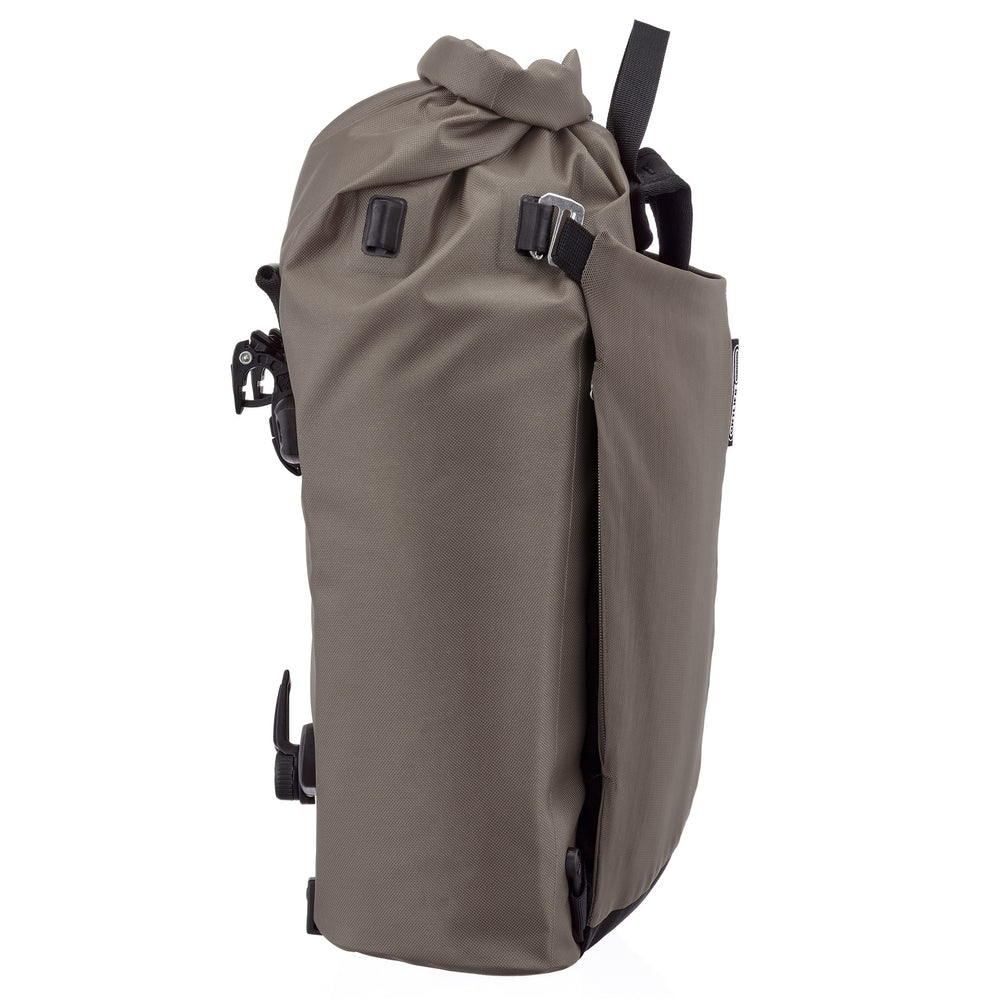 Sac à dos-sacoche Ortlieb Vario Lite 22 L - Marron