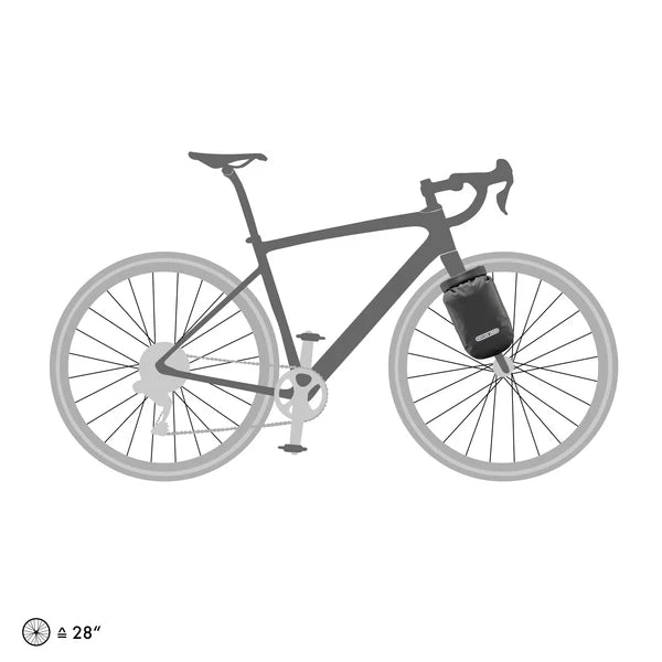 Borsa forcella Ortlieb Fork-Pack 4.1L - Nero - I