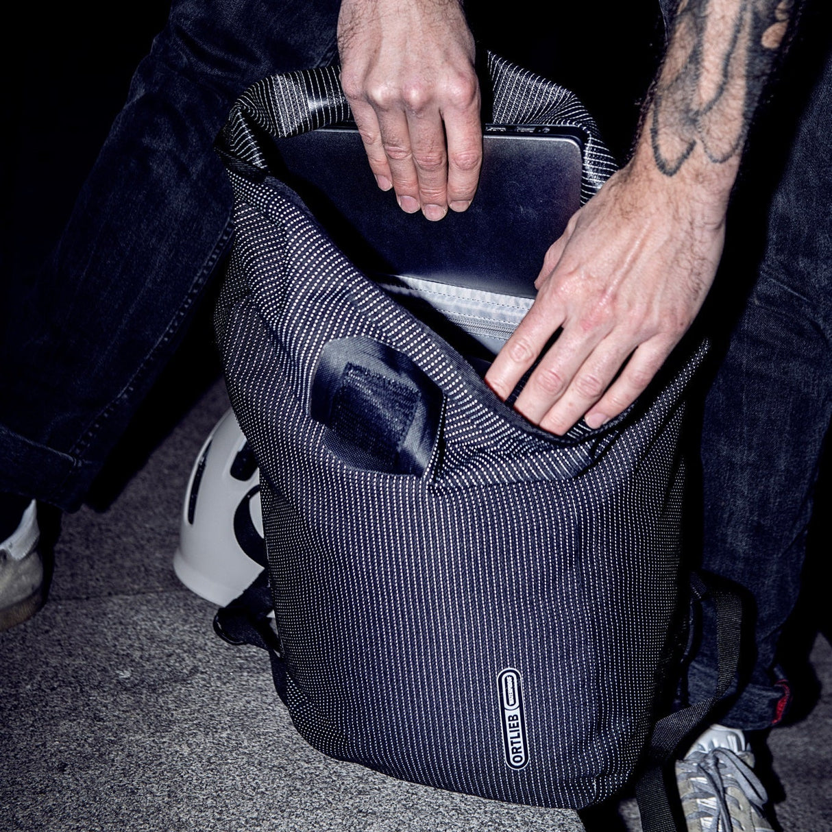 Zaino Ortlieb Velocity High-Vis 23L - Nero - B