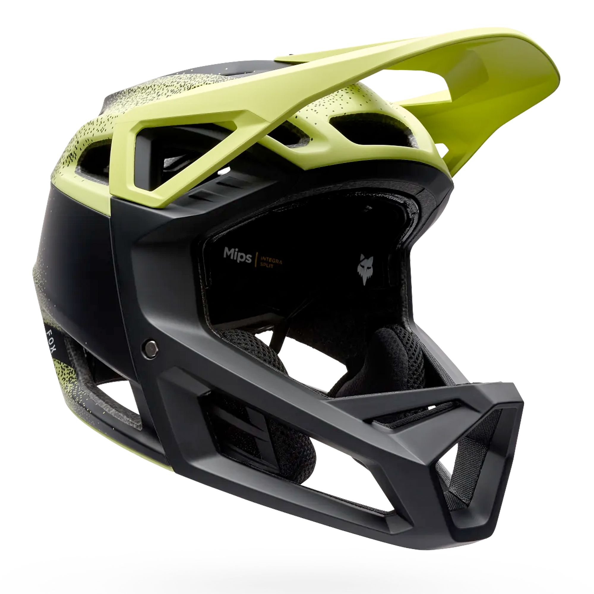 Casco Fox Proframe RS Aura - Negro Amarillo