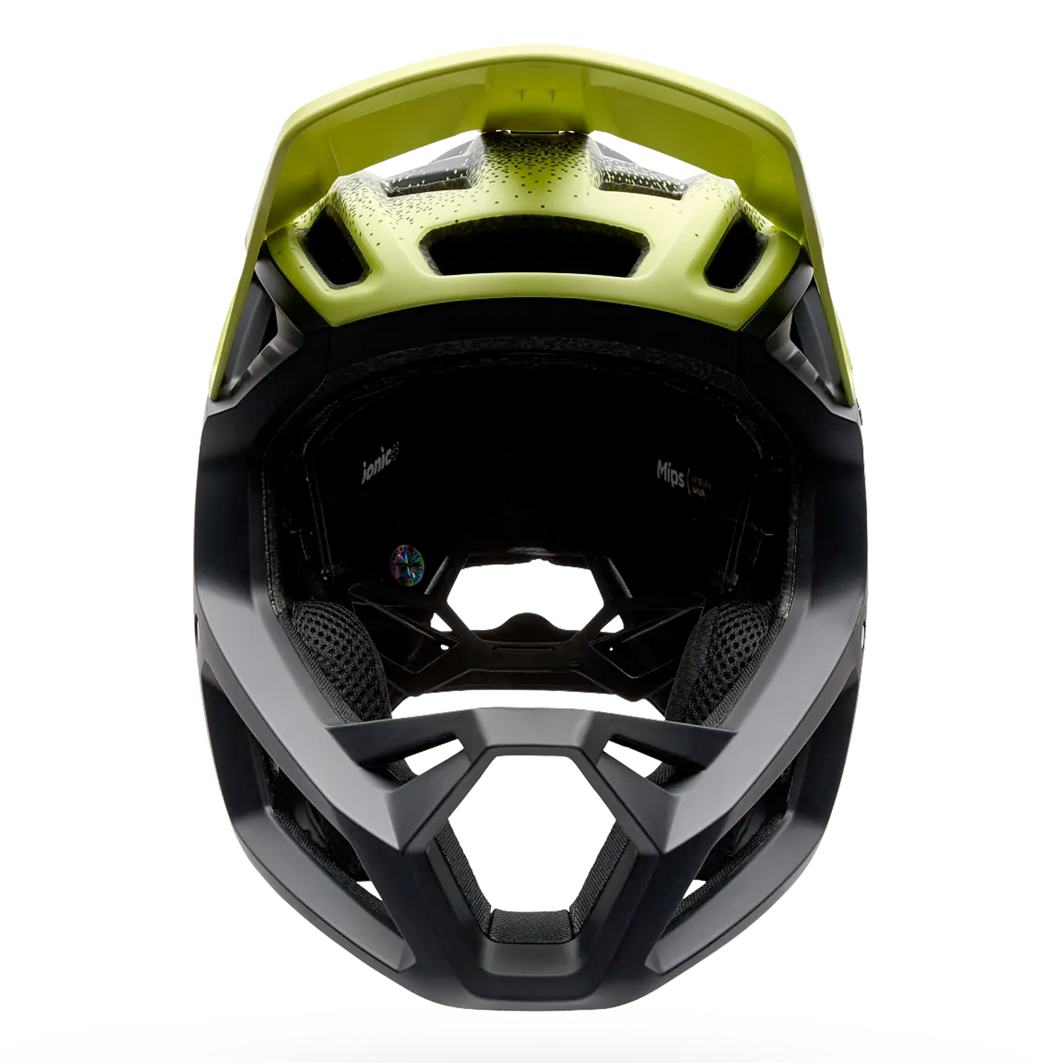 downhill helm gelb Fox Proframe RS Aura helm - Grun gelb