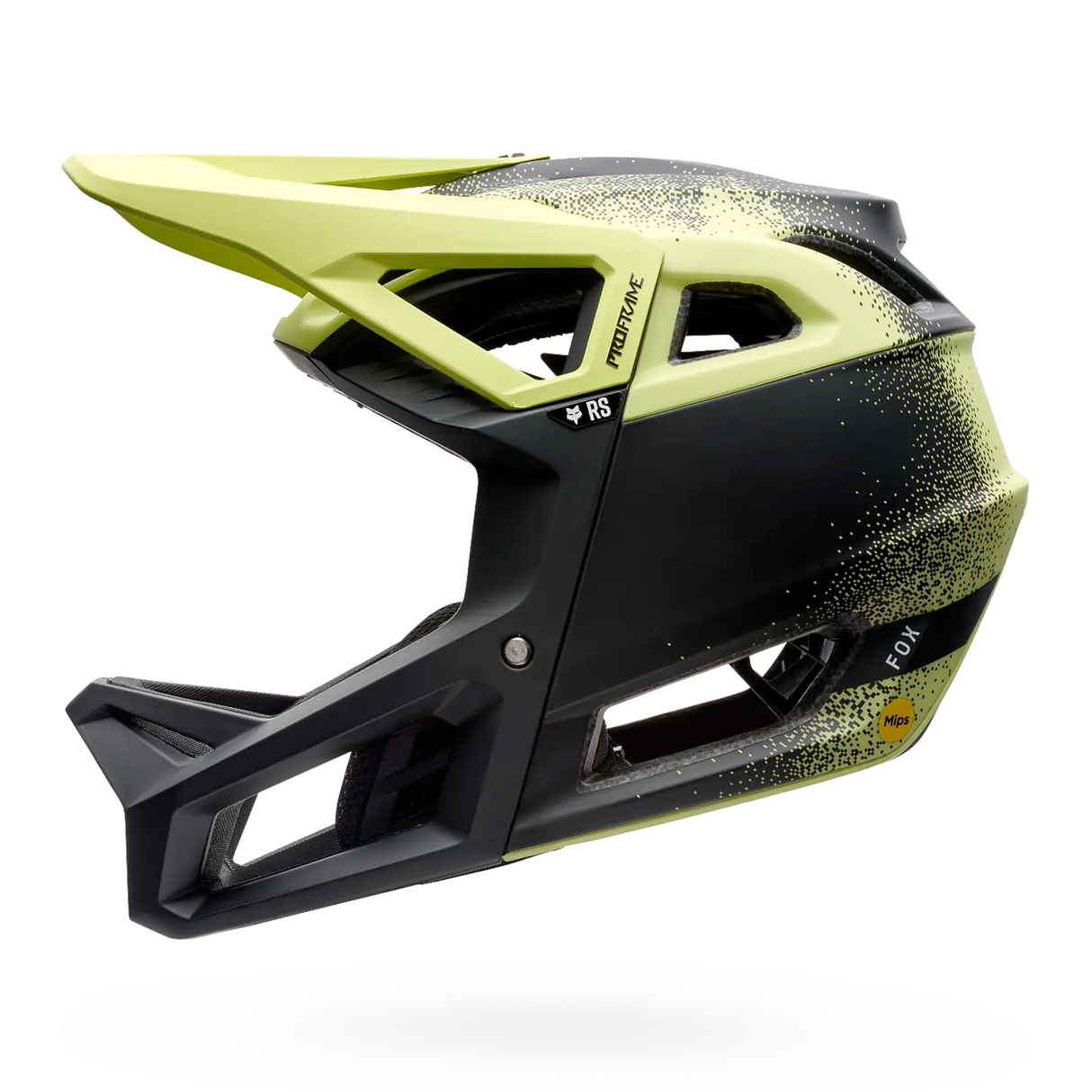 Helmet Fox Proframe RS Aura - Black Yellow