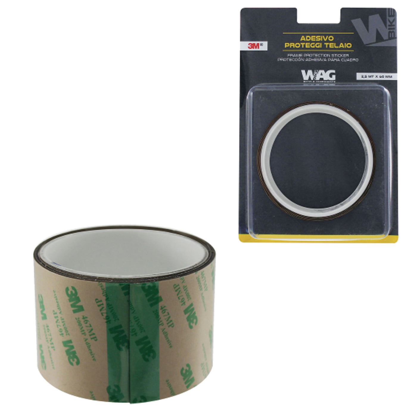 Protezione Telaio Wag 3M 2,5mt X 60mm - M
