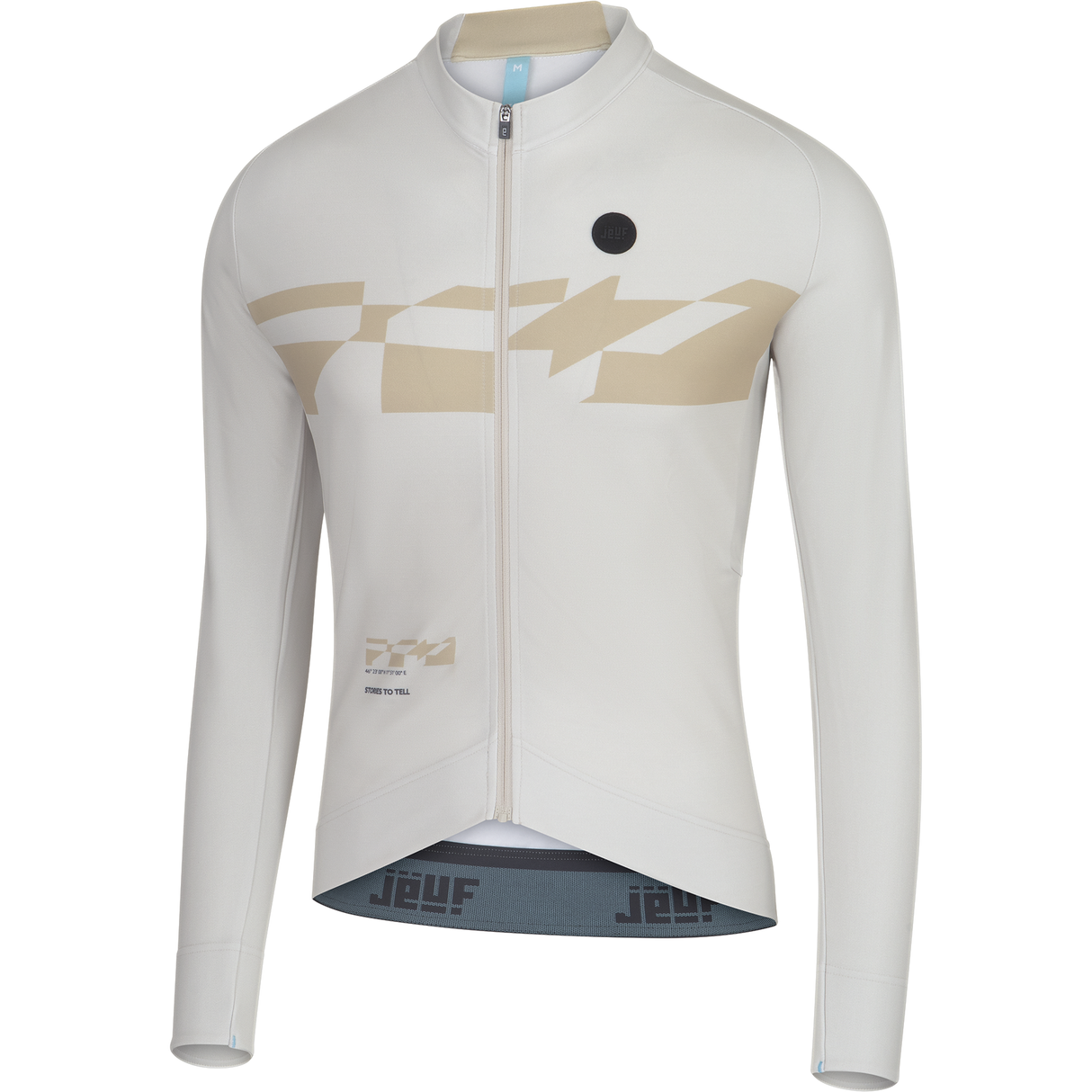 Langarmtrikot Jëuf Pro Thermal Flashy - Beige