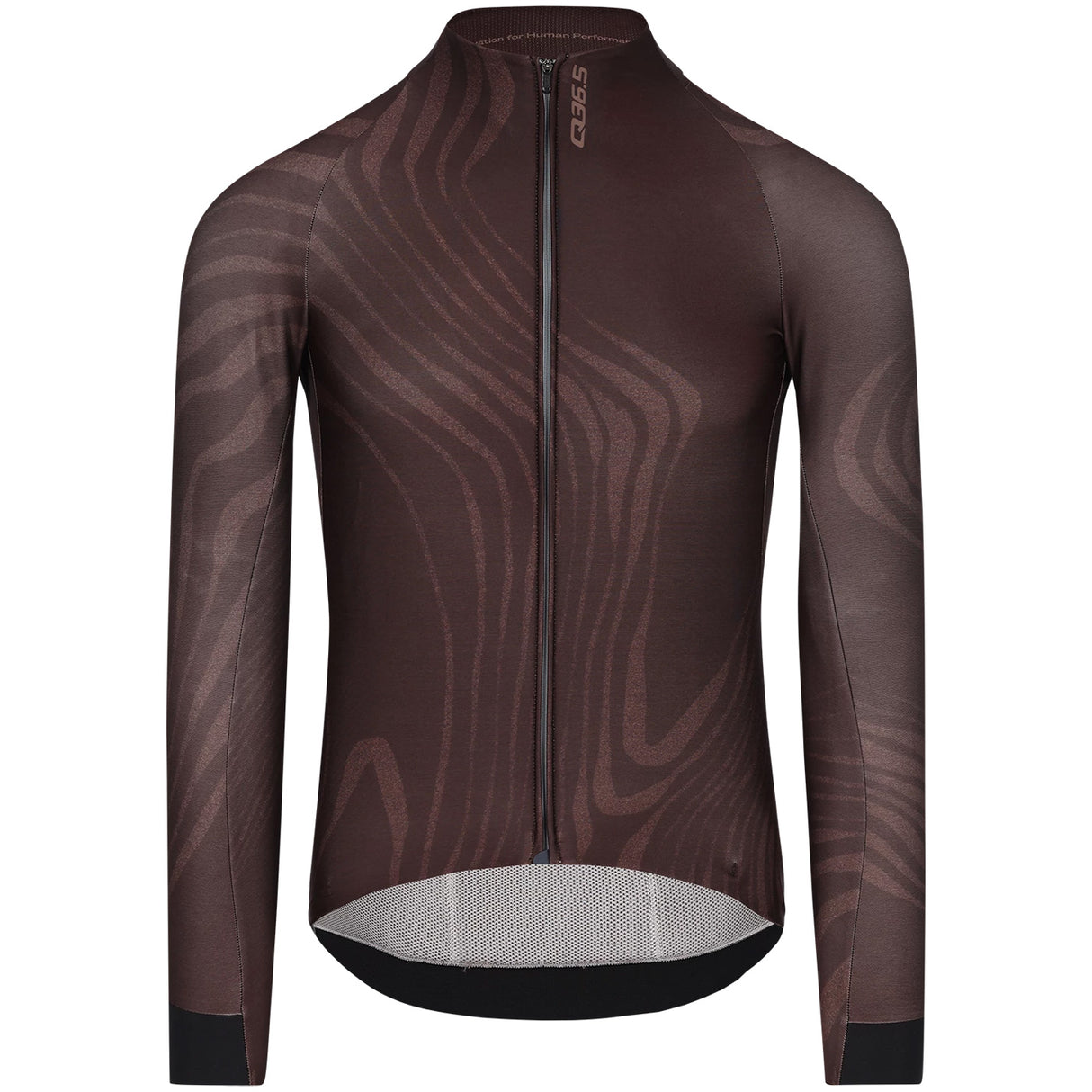 Maglia maniche lunghe Q36.5 Gregarius Hybrid Dolomiti - Marrone - F