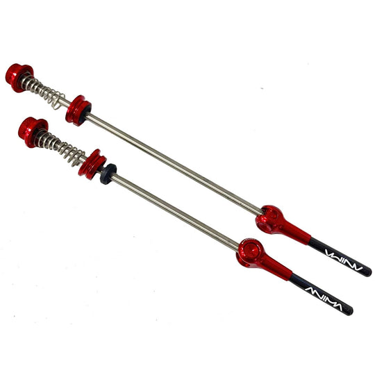 Anima Ti-K Quick Releases - Red