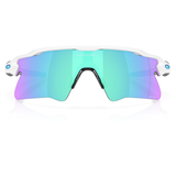 Oakley Radar EV Heater-Brille - Polished White Prizm Sapphire