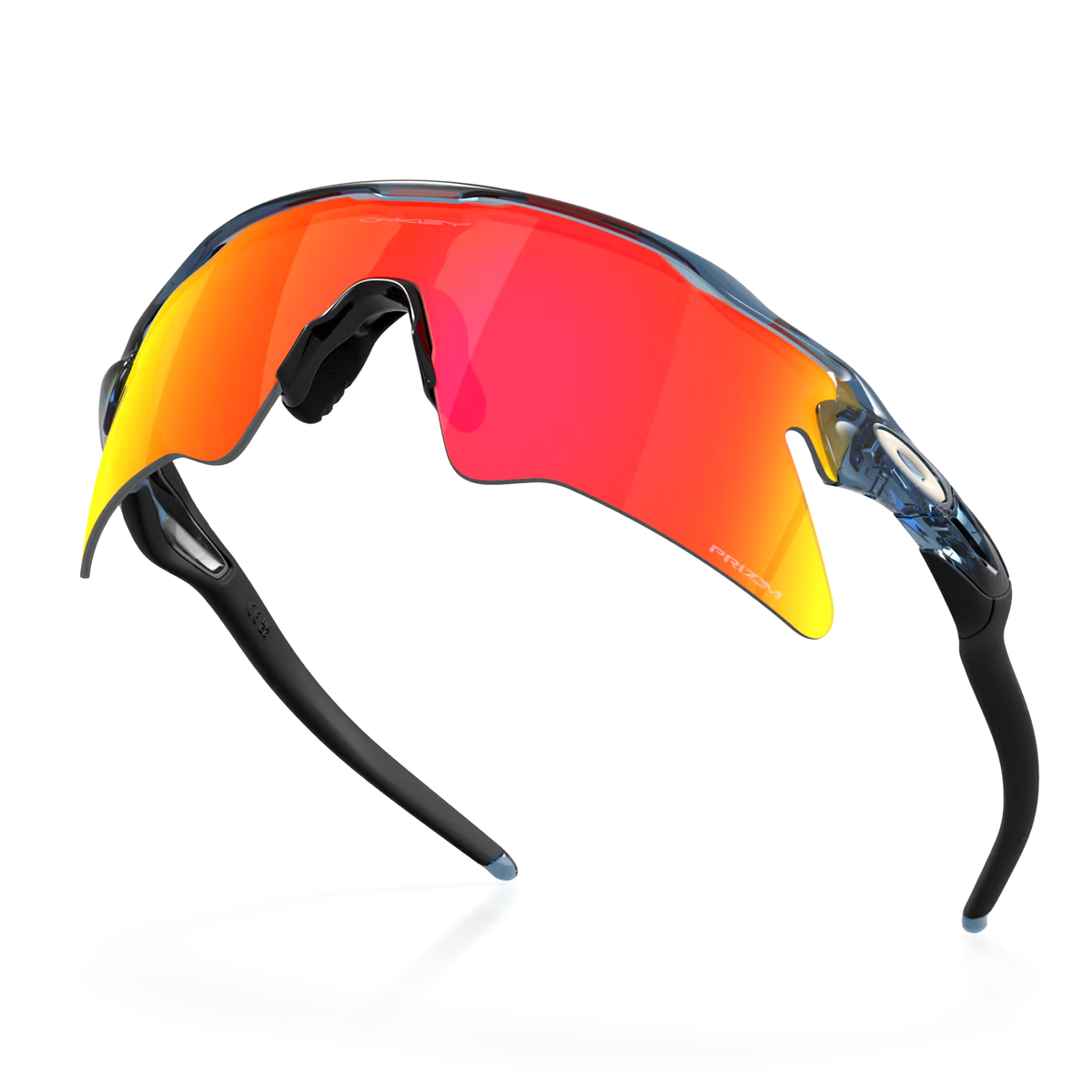 Oakley Radar EV Heater Brille - Transparent Abyss Prizm Ruby