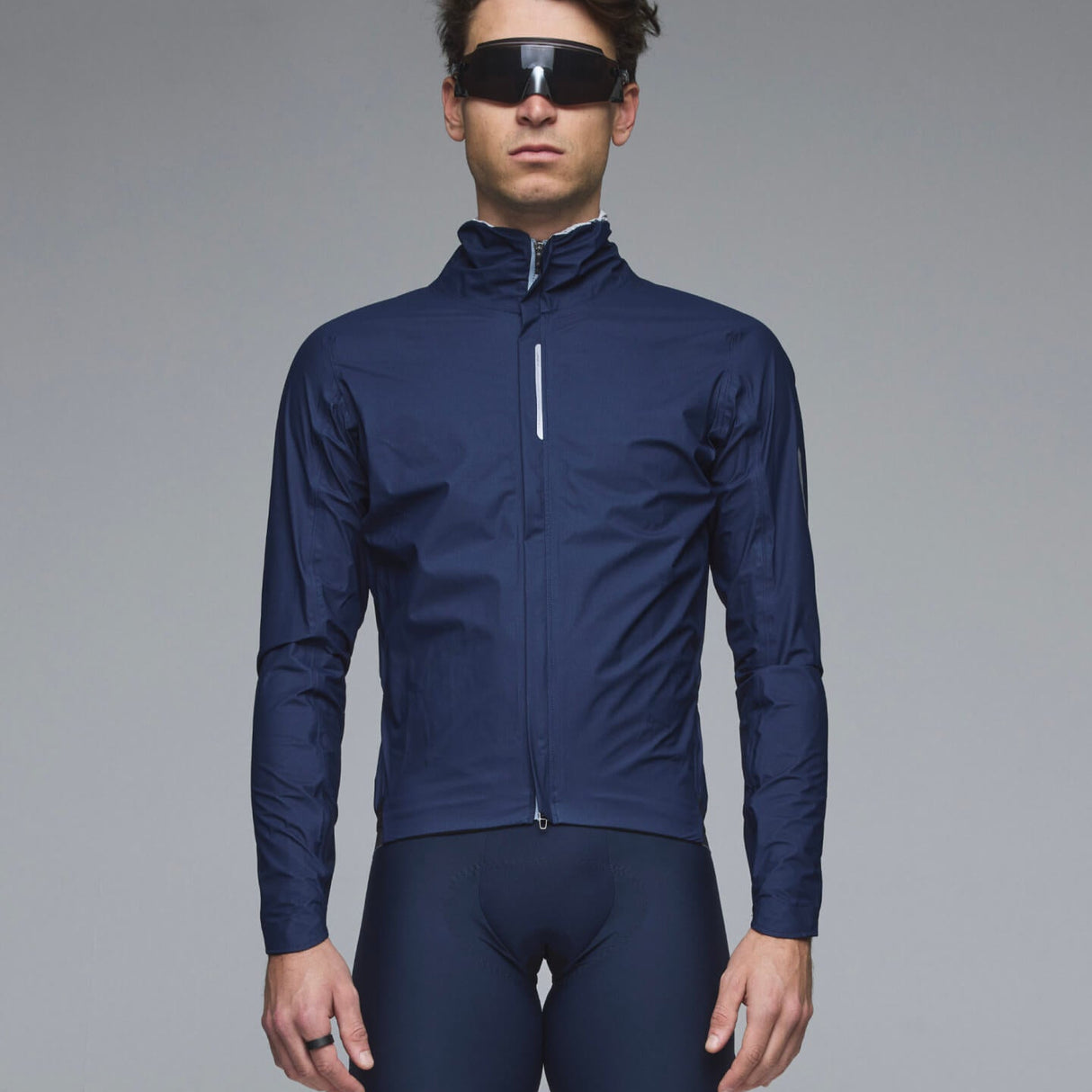 Veste de pluie Q36.5 Rain Shell Protection - Bleu foncé