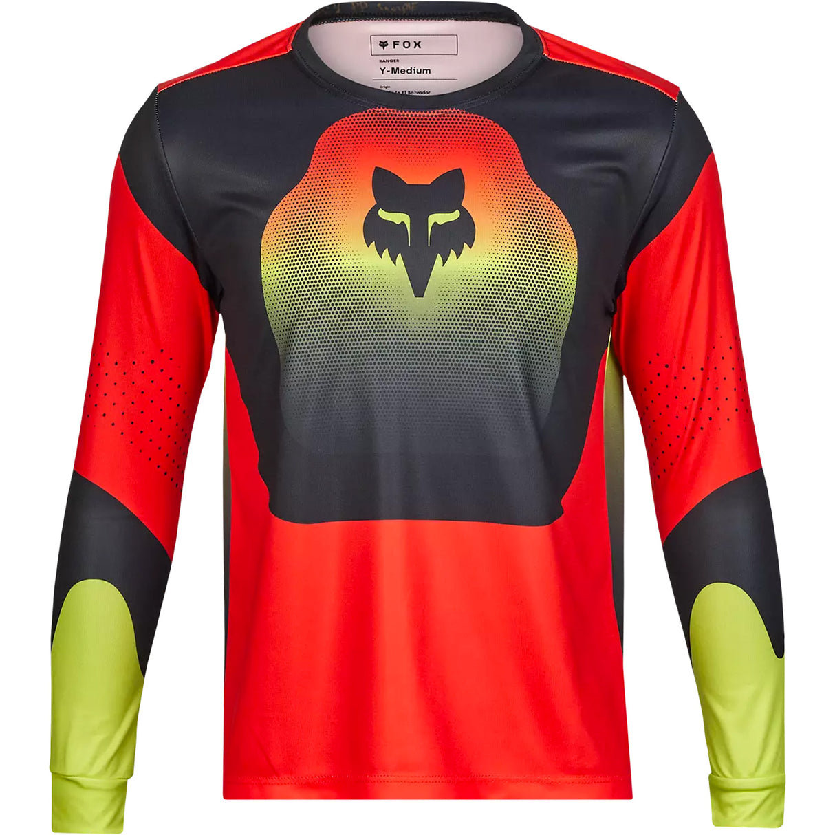 Maglia manica lunga bambino Fox Ranger Revise - Rosso - I