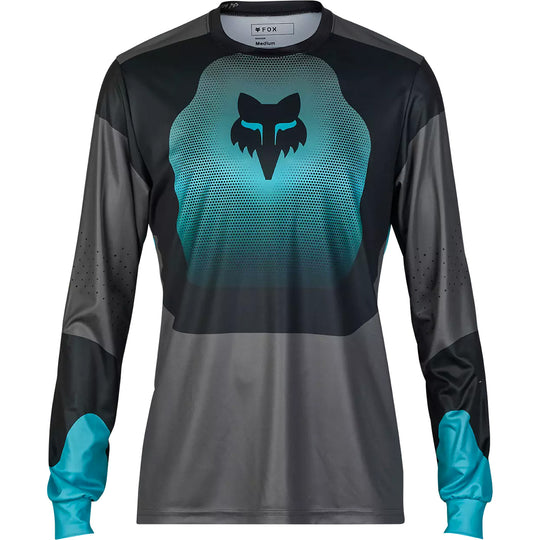 Maillot Fox Ranger Revise Long Sleeve - Bleu clair