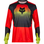 Fox Ranger Revise Long Sleeve Jersey - Red Yellow