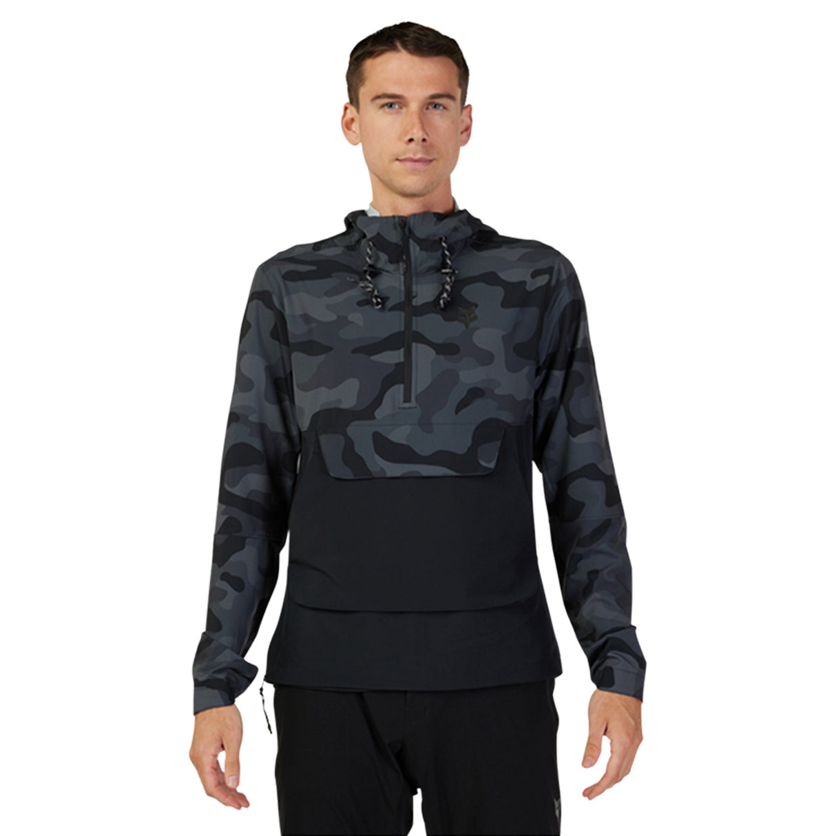 Felpa Fox Ranger Wind - Nero camo - D