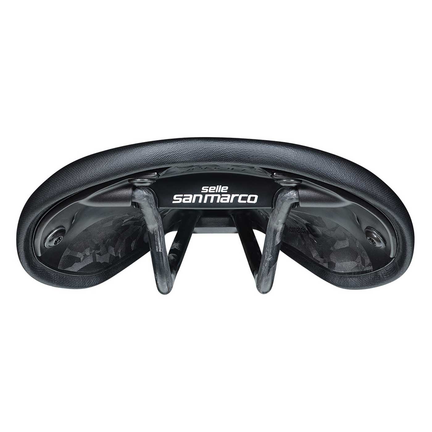 Selle SAN MARCO GROUND SHORT OPEN-FIT CARBON FX 140mm Noir