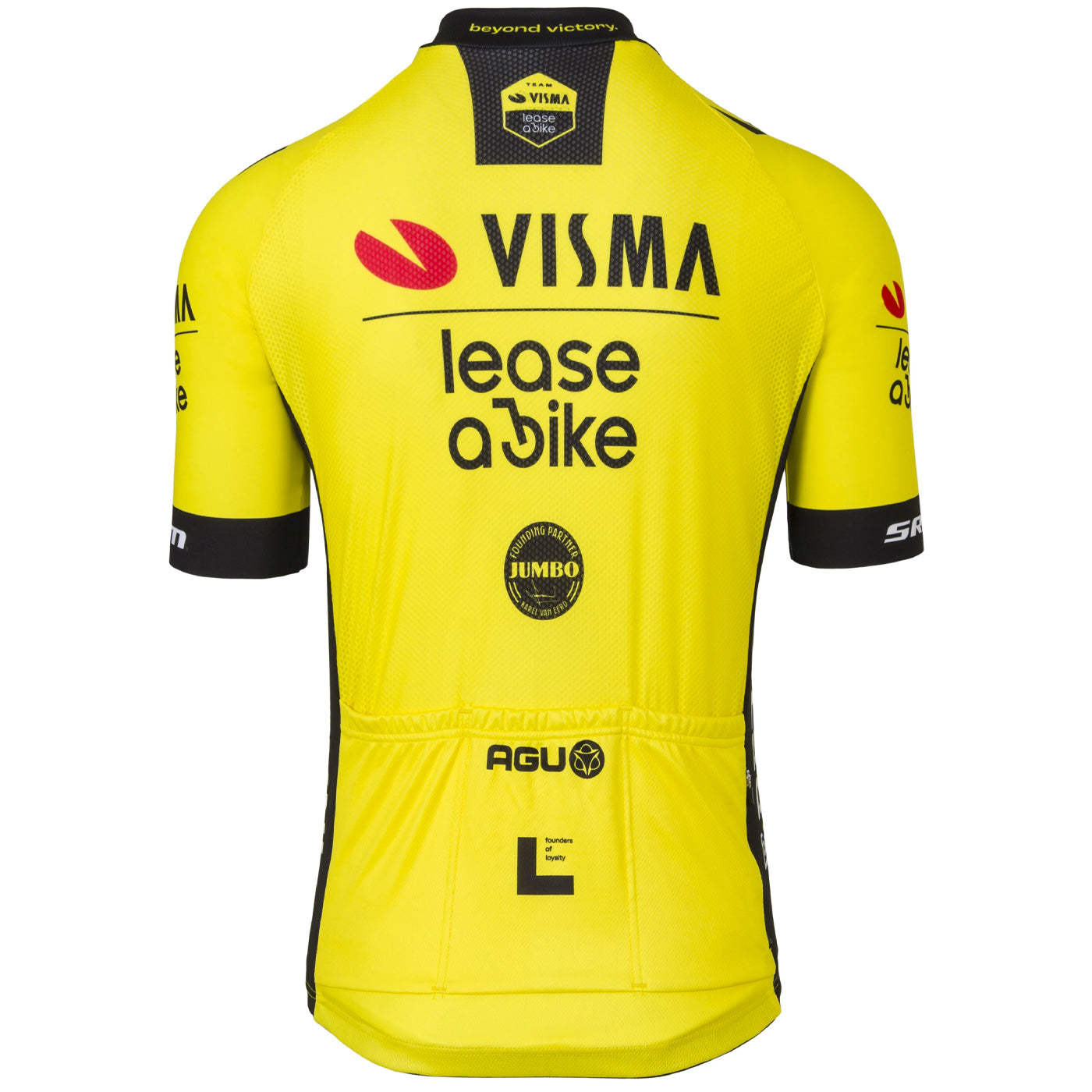 Maglia Agu Team Visma Lease a bike 2024 - F