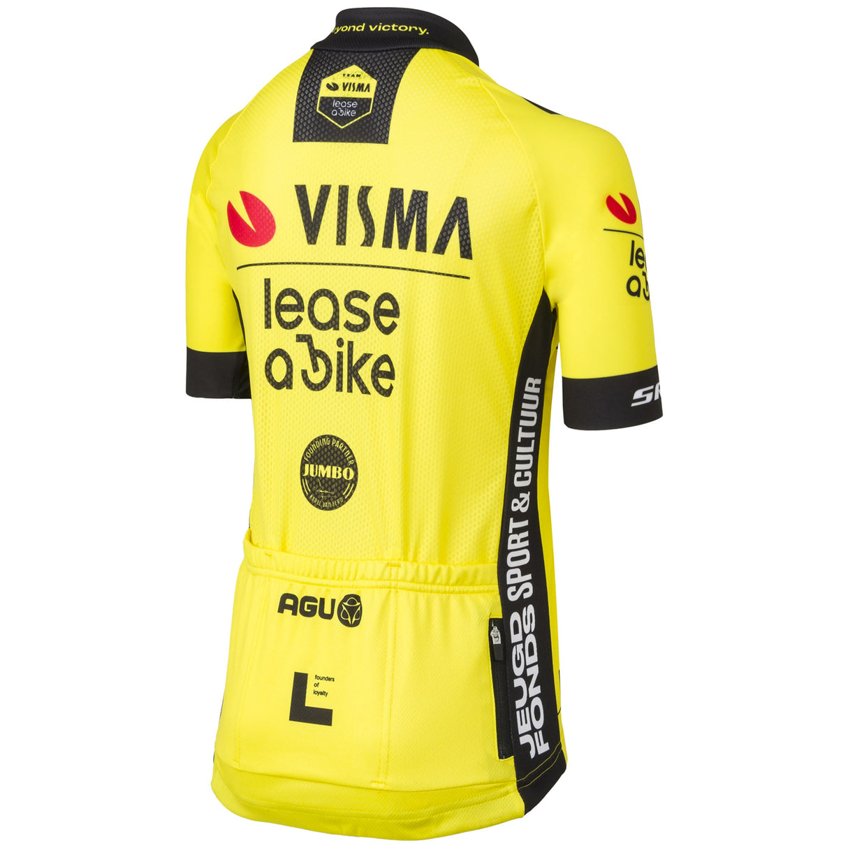 Maglia bambino Agu Team Visma Lease a bike 2024 - O