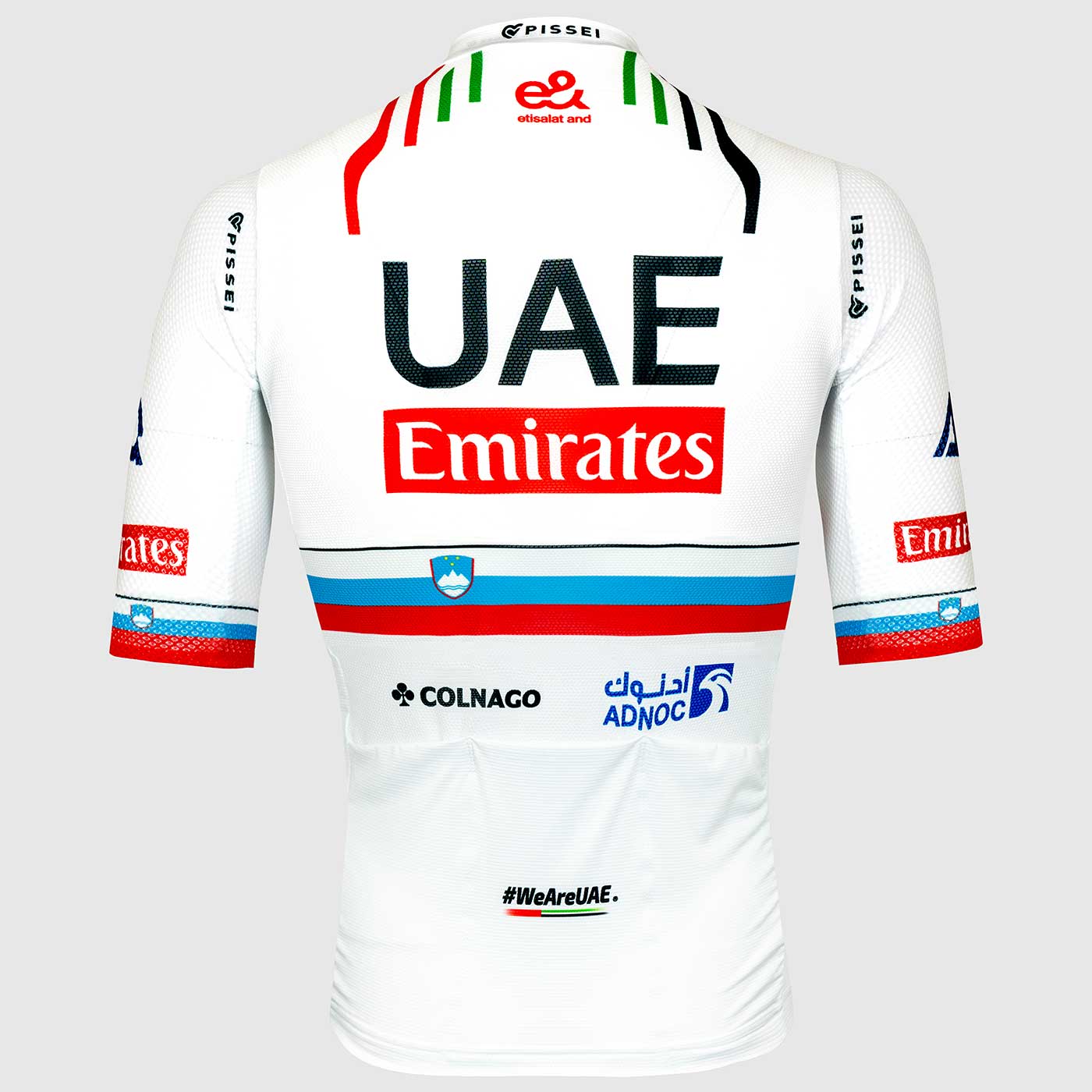 Maillot Pissei Team UAE 2024 - Champion de Slovénie