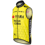 Agu Wind Team Visma Lease vest at bike 2024