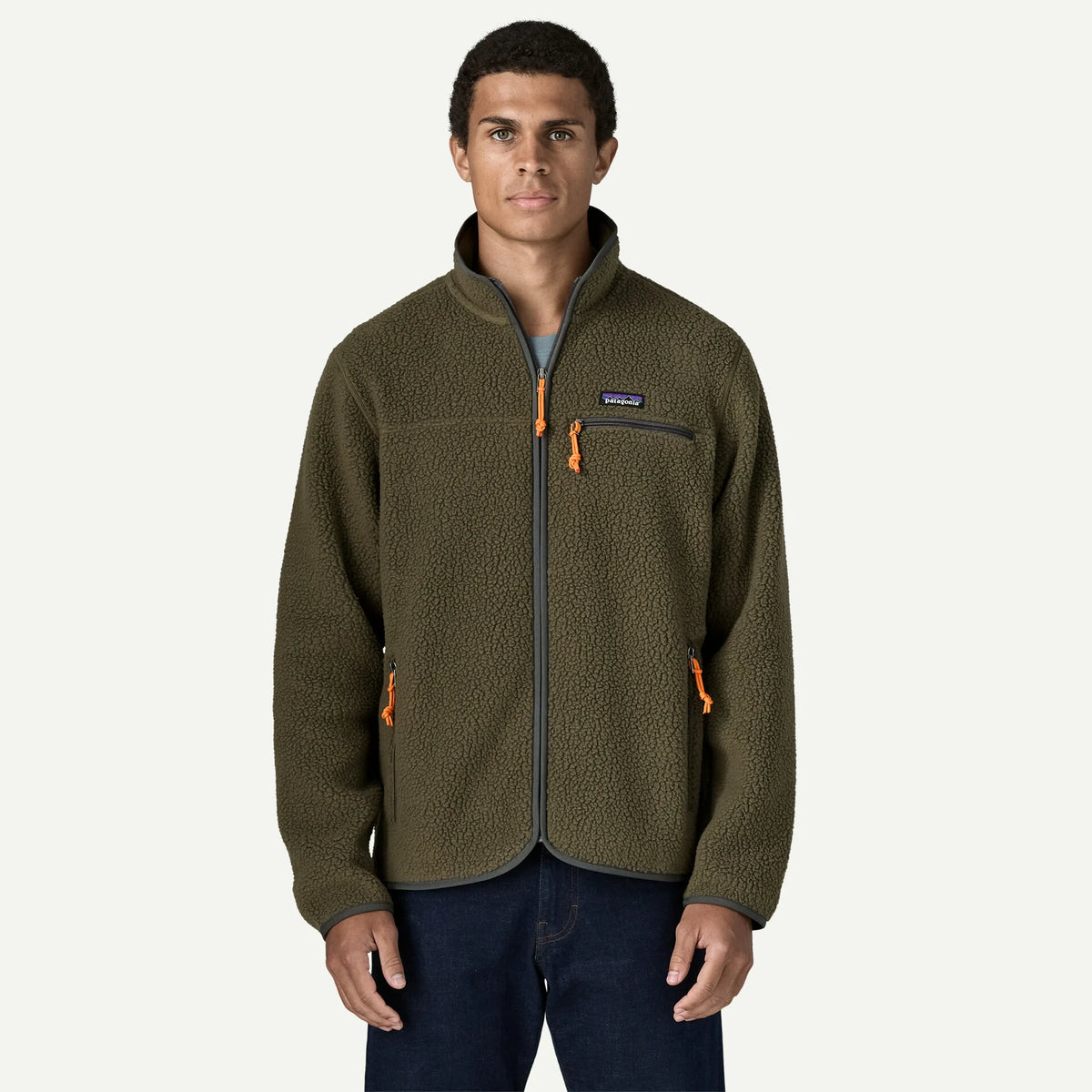 Giacca Patagonia Retro Pile Fleece - Verde scuro