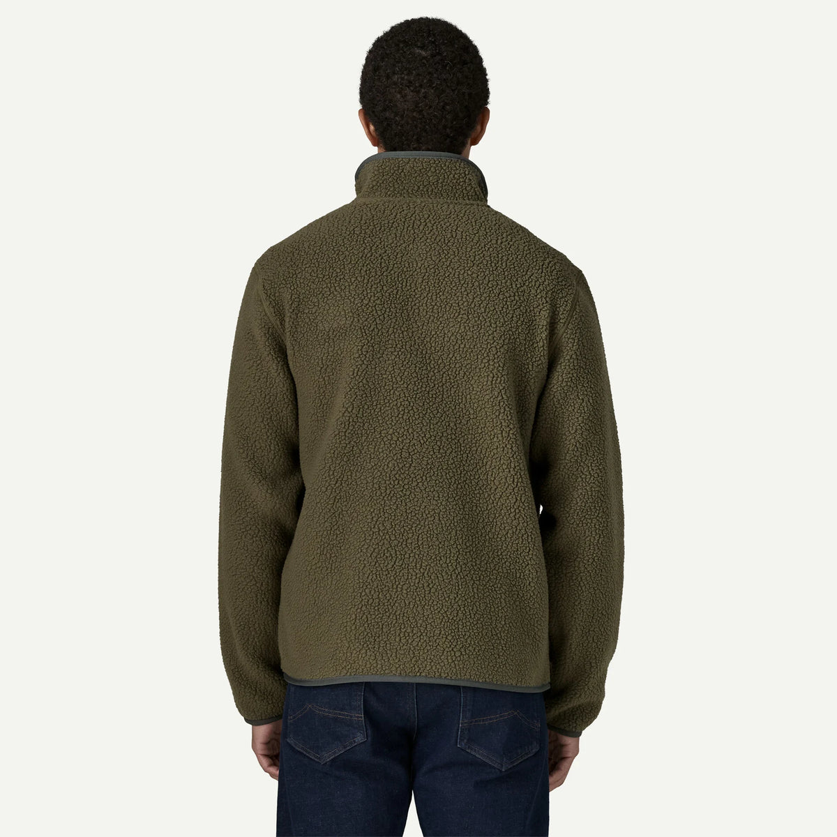 Giacca Patagonia Retro Pile Fleece - Verde scuro