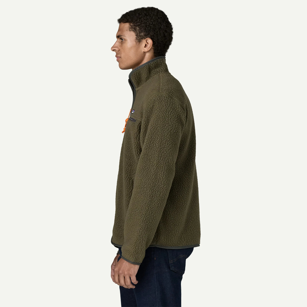 Giacca Patagonia Retro Pile Fleece - Verde scuro