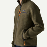 Giacca Patagonia Retro Pile Fleece - Verde scuro