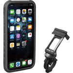 Custodia Topeak RideCase per iPhone 11 nera/grigia con supporto