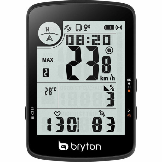 Bryton Rider 17 E - Noir